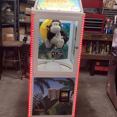 Photo Coast To Coast MONKEY BIZZ-NESS Coin-Op Toy Egg Vending Machine $999