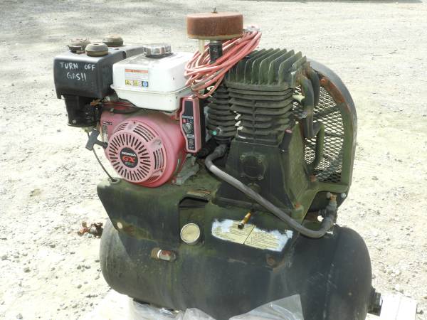 Photo Honda GX 390 Gas Engine Compressor $450