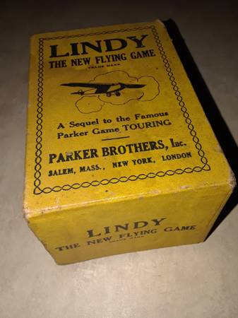 Photo Lindy The New Flying Game Parker Bros. $150