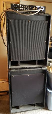 PA and Bass Equipment $1