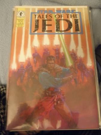 Photo Star Wars Dark Horse Comics Tales Of The Jedi 1  5 Complete Series $40