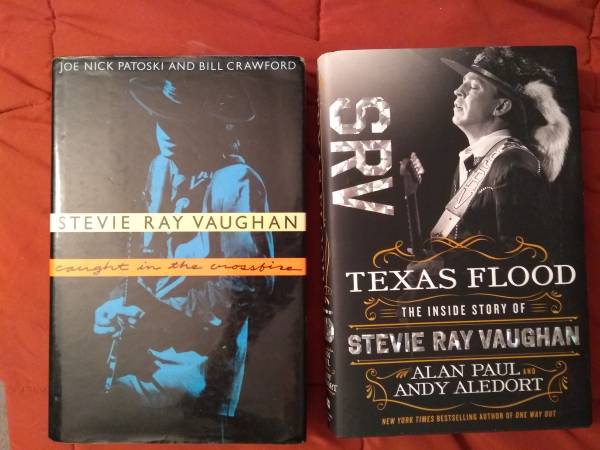 Photo Stevie Ray Vaughan Harcover books $10