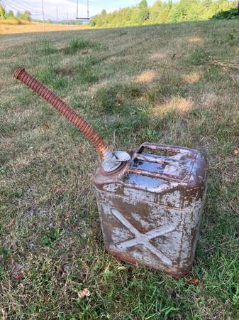 Photo Vintage Military Jerry Can $45