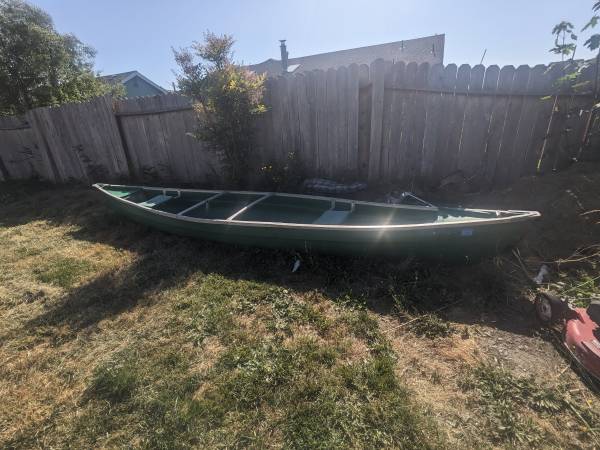 16 foot canoe $300