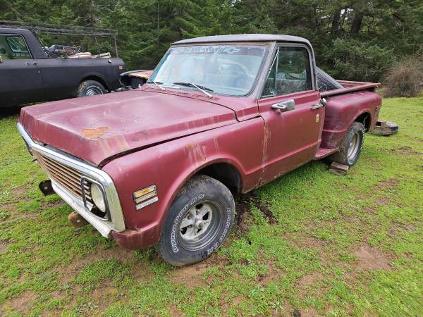 Photo 1971 chevy c10 short bed stepside $3,000