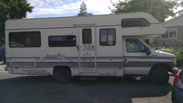 1993 ford e350 fleetwood jamboree rallye rv camper - $4000 (Santa Rosa ...
