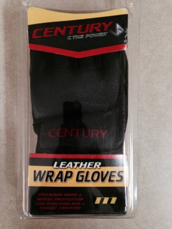 Photo CENTURY Leather Wrap Gloves (NEW) $30