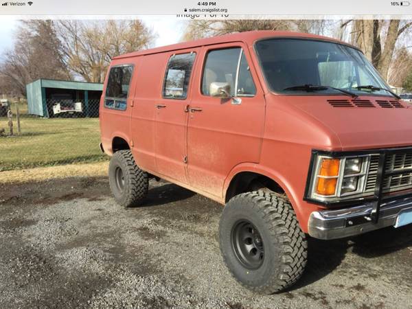 4x4 full size van for sale