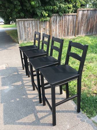 Photo High back chairs (set) $40