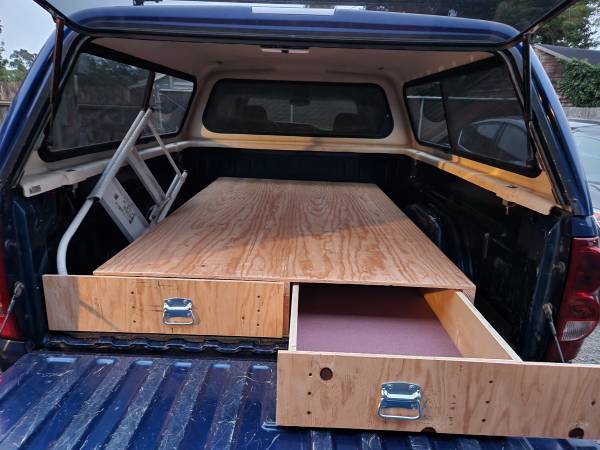 Photo Pickup bed drawer system $350