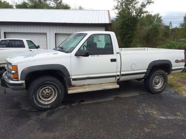 1995 Chevy 4x4 reg cab long bed. 6.5 turbo diesel - $3900 | Cars ...