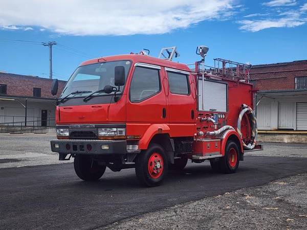 Photo 1998 Mitsubishi Canter Fire Truck - JDM Import - VansFromJapan.com $27500.00