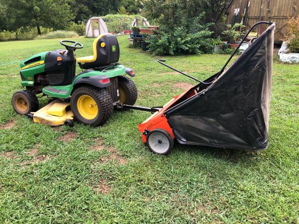 Photo Agri-Fab Tow Behind 44 in. Lawn Sweeper, 25 cu. ft. $175
