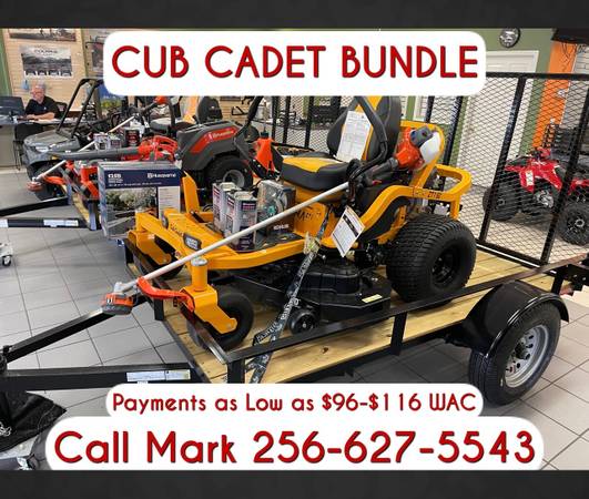 Photo Cub Cadet ZT1 50 Mower Bundle