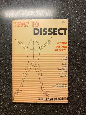 Photo How to Dissect PRICE REDUCED $10