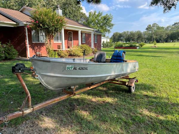 Jet Jon 1964 Alumacraft 14ft $3,250 | Boats For Sale | Huntsville, AL ...