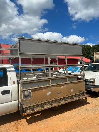 Photo TRUCK BED MOUNTED GLASS RACKS FOR TRANSPORTING SPECIALTY ITEMS X3 $300