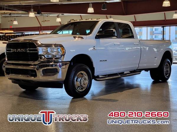 Photo 2020 DODGE RAM 3500 BIG HORN DUALLY DRW 4X4 CREW CAB  UNIQUE TRUCKS - $71,995 (DELIVERED RIGHT TO YOU NO OBLIGATION)