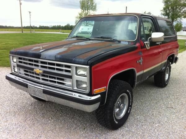 1985 Chevrolet K5 Blazer - $13500 (Greensburg) | Cars & Trucks For Sale ...