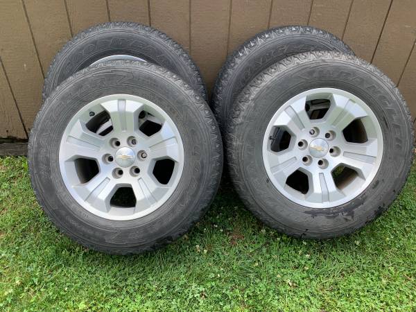 Photo 4- 18 Chevy 6 Lug Wheels  Tires $650