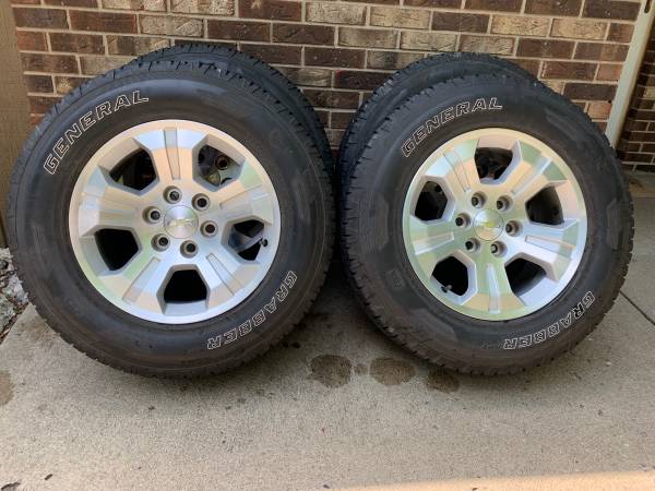 Photo 4- 18 Chevy 6 Lug Wheels  Tires $750