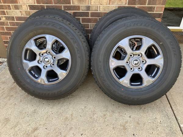 Photo 4- NEW 17 Ford Bronco 6 Lug Wheels  Tires $700
