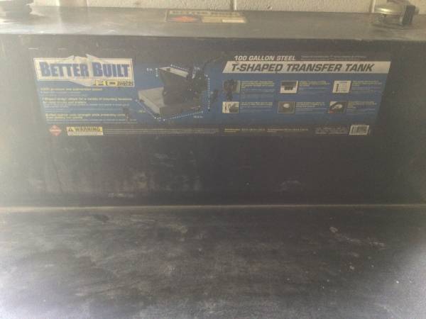 Photo Diesel fuel  gas auxiliary tank $550