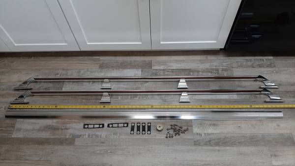 Photo GM GMC Chevy Truck Woodgrain Bed Rails 1973-1987 Tail Gate Protector $499