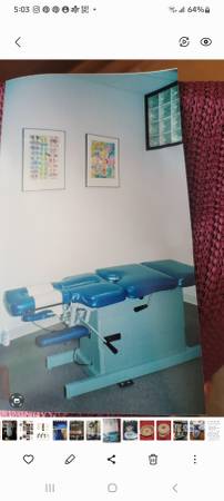 Photo Hill Chiropractic Adjusting Table $999