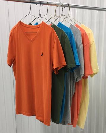 Mens Nautica Short-Sleeve T-shirts - M  L $4
