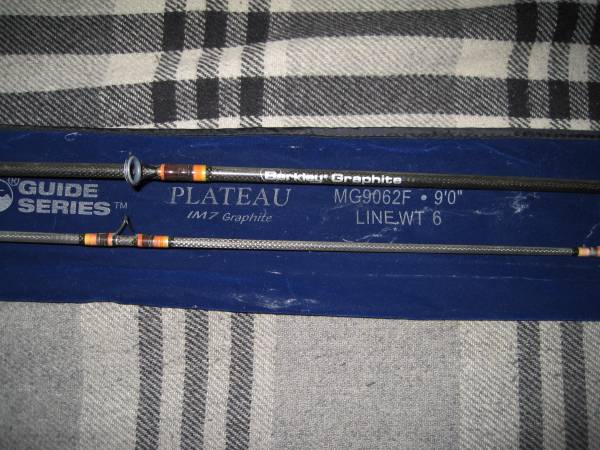 Photo NOS GUIDE SERIES PLATEAU IM7 Graphite Fly Fishing Rod $40