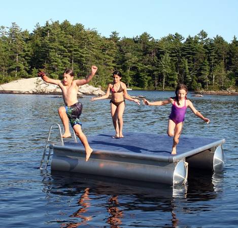 Photo New Swim Raft-8x8 with Ladder $3,995