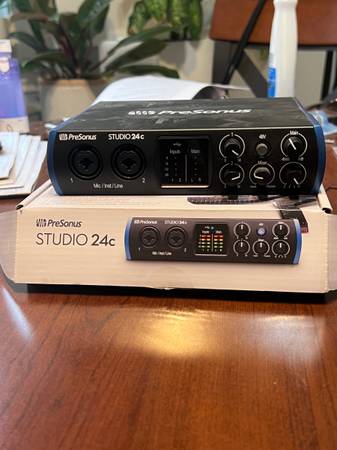 Photo Presonus Studio 24c USB-C Audio Interface $90