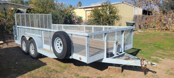 Photo 18 foot RARE style utility trailer 10400 gvw $6,300