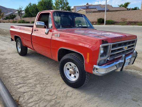Photo 1979 Chevy C20 For Sale or Trade $10,500