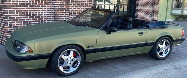 Photo 1991 Ford Mustang LX Convertible $15,000