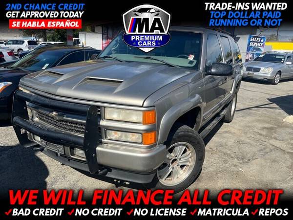 Photo 2000 Chevrolet Chevy TAHOE SPORT UTILITY 4D (- as low as $500 Down oac ALL CREDIT ACCEPTED)