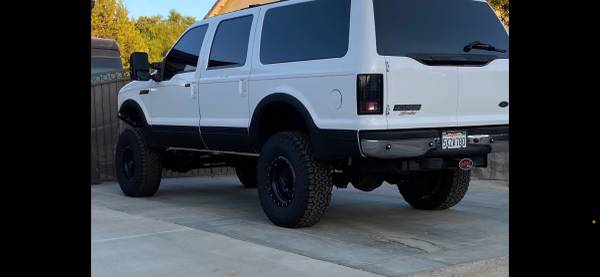 Photo 2001 Ford Excursion 7.3 4X4 Limited Overland Build - $34,500 (Norco)