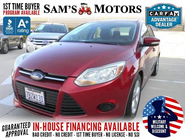 Photo 2014 FORD FOCUS SE SEDAN 4D (- as low as $500 Down oac BUY HERE - PAY HERE)