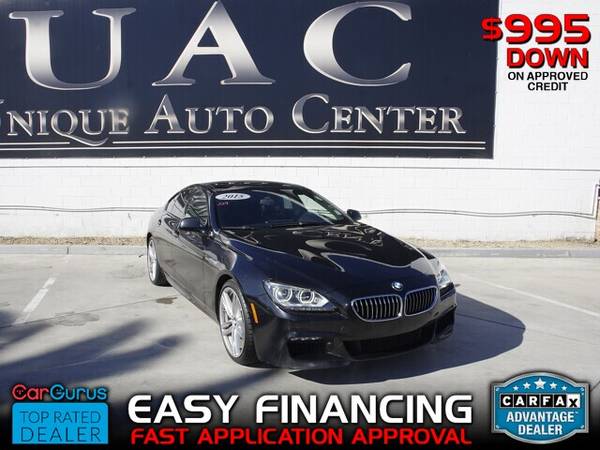 Photo 2015 BMW 6 SERIES 640I GRAN COUPE 4D - $22,995 (- $995 Down oac All Credit Accepted)