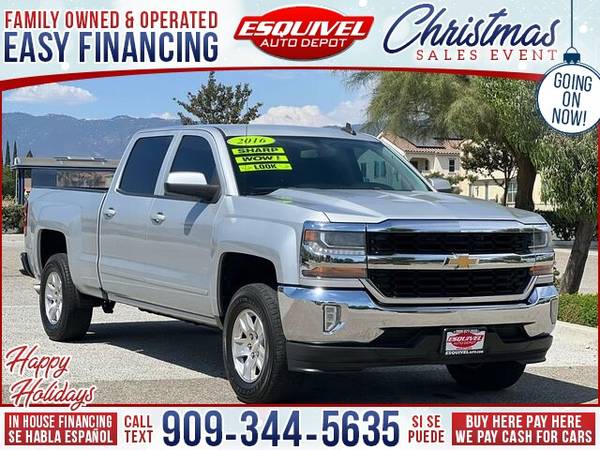 Photo 2016 Chevrolet Chevy Silverado 1500 LT 4x2 4dr Crew Cab 6.5 ft. SB (- $995.00 Down o.a.c. Buy Here - Pay Here)