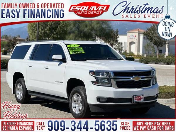 Photo 2016 Chevrolet Chevy Suburban LT 1500 4x4 4dr SUV (- $995.00 Down o.a.c. Buy Here - Pay Here)
