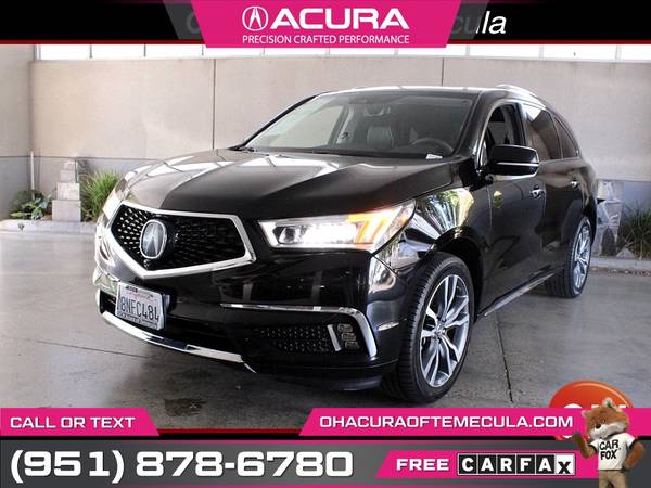 Photo 2019 Acura MDX 35L Advance Package - $32,998 (OH Acura of Temecula)