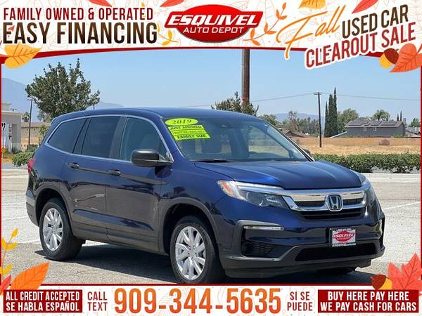 Photo 2019 Honda Pilot LX 4dr SUV (- $995.00 Down o.a.c. Buy Here - Pay Here)