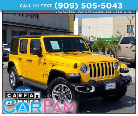 Photo 2019 Jeep Wrangler Unlimited Sahara 4x4 - $35,588 (_Jeep_ _Wrangler Unlimited_ _SUV_)