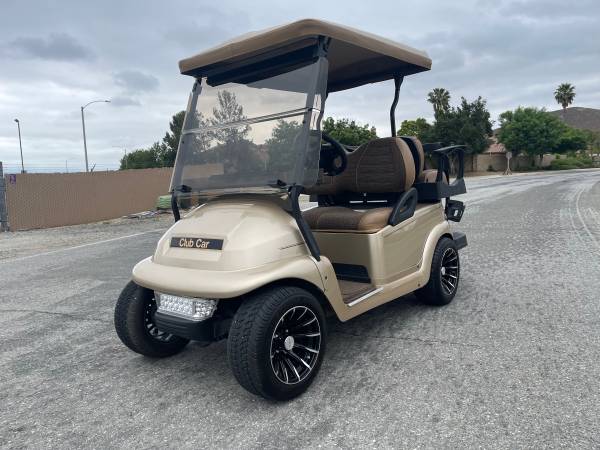 Photo 48 Volt Custom Club Car Precedent Golf Cart (4 Seater) $7,500