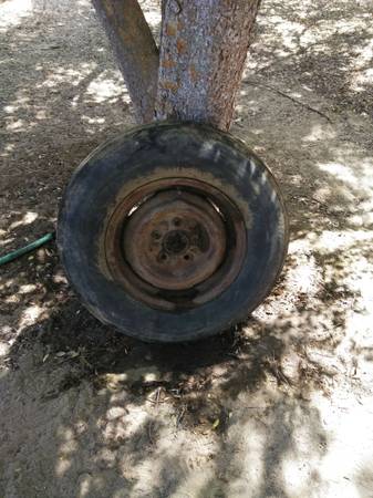 Photo 4 TIRES AND WHEELS FOR 1964 or 65 FORD MUSTANG