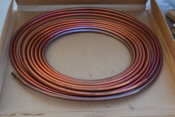 516 in. x 50 ft. Copper Refrigeration Tubing $100