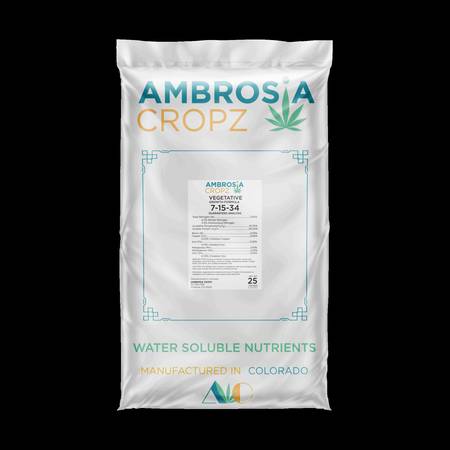 Ambrosia Cropz Vegetative Growth Formula, 25LB $65