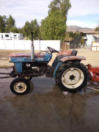 Photo ISEKI TS1910 tractor and no attachmen $2,750